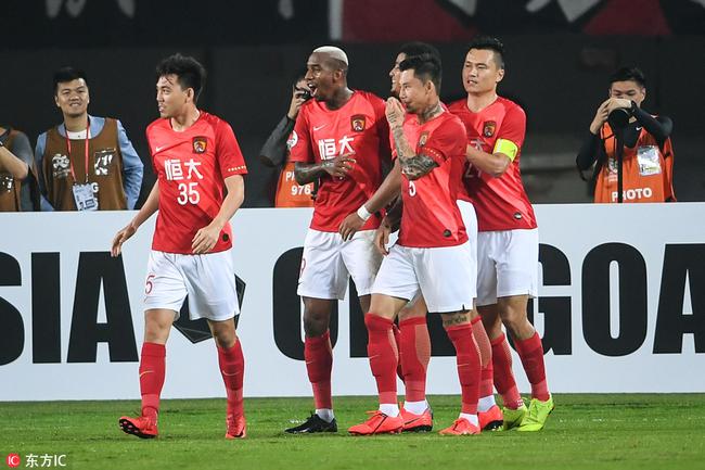 2019賽季亞冠F組首輪：廣州恒大2:0戰(zhàn)勝廣島三箭迎開門紅
