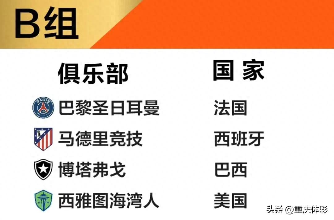 2025世俱杯B組球隊分析_2025世俱杯冠軍_巴黎圣日耳曼世俱杯前景